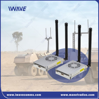 100 Mbps MIMO 2x2 IP Lien de données numérique pour UGV et UAV pour plusieurs caméras