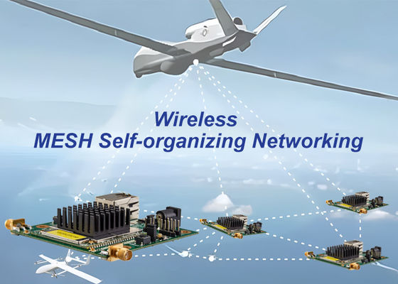 acheter Module sans fil 2x2 MIMO MESH Ethernet et liaison de données en série TTL en double intégré fabrication en ligne