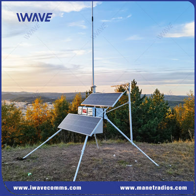 acheter Station de base tactique VHF UHF MANET Station de base radio alimentée par l'énergie solaire fabrication en ligne