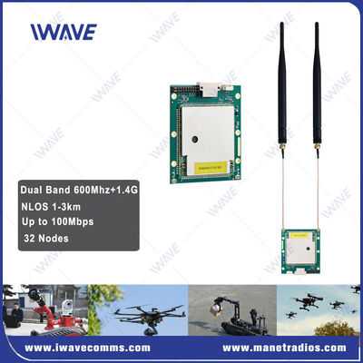 acheter NLOS Module de radio en maille de 3 km Transmetteur vidéo HD 5 watts Module de réseau en maille fabrication en ligne