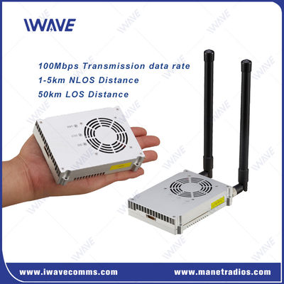 acheter 566-678Mhz 1420-1530Mhz Système sans pilote IP MESH Transmission vidéo 100Mbps fabrication en ligne
