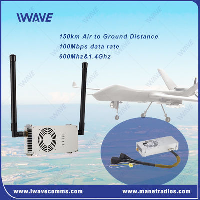 acheter Transmetteur de liaison de données de 100 Mbps 150 km Transmetteur vidéo numérique drone fabrication en ligne