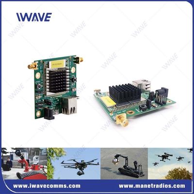 Robotique NLOS Système sans pilote de 3 km Télémétrie de données et vidéo HD IP MESH module