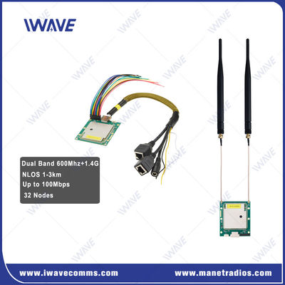 Module MIMO MESH UAV 10 km Vidéo réseau mesh Module 32 nœuds