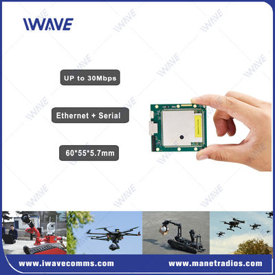 MIMO OEM IP MESH Module 600Mhz / 1.4Ghz Fréquence pour l'essaim de VU