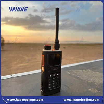 136MHz-174MHz Radio tactique VHF Ad Hoc Radio portable numérique à deux voies