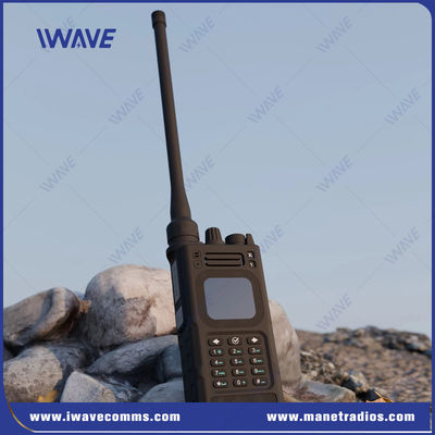 Radios MANET tactiques à plusieurs sauts 136MHz-174MHz Radios VHF portatives