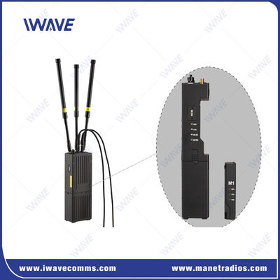 Réseau MIMO sans fil Ad Hoc Radio portatif 600 MHz 800 MHz 1,4 GHz à double bande