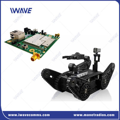 Système de transmission UGV/UAV NLOS Ethernet COFDM à trois bandes 115200bps Taux de Baud 1Mbps-30Mbps largeur de bande réglable