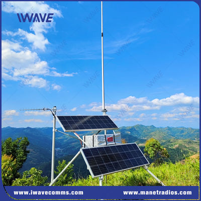 Répéteur radio VHF UHF solaire hors réseau 25W pour une communication transparente