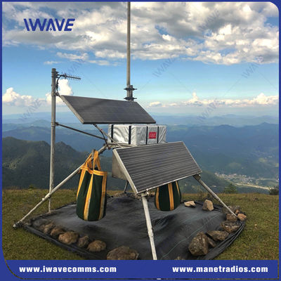 Fréquence 136-174/350-390/400-470Mhz PTT MESH Radio pour la communication d'urgence pendant une catastrophe